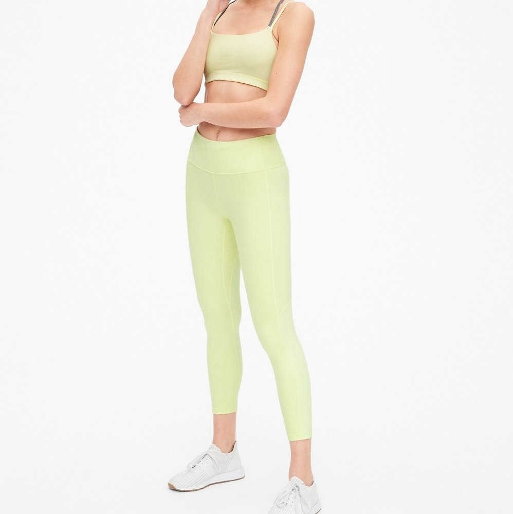 Gap Fit Blackout 7/8 Legging Citron